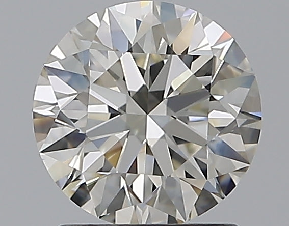 1.31 Carat Round Natural Diamond with  Cut Diamond in 14KT  view 1
