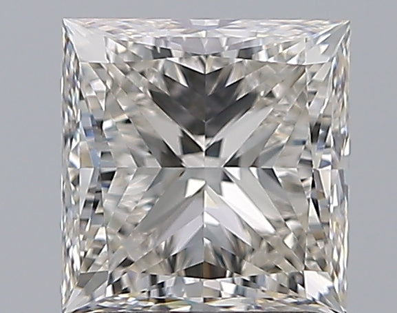 2.02 Carat Princess Natural Diamond with  Cut Diamond in 14KT  view 1
