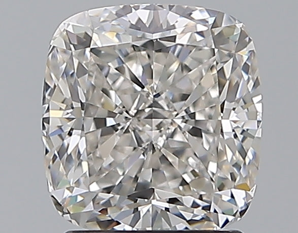 1.92 Carat Cushion Natural Diamond with  Cut Diamond in 14KT  view 1
