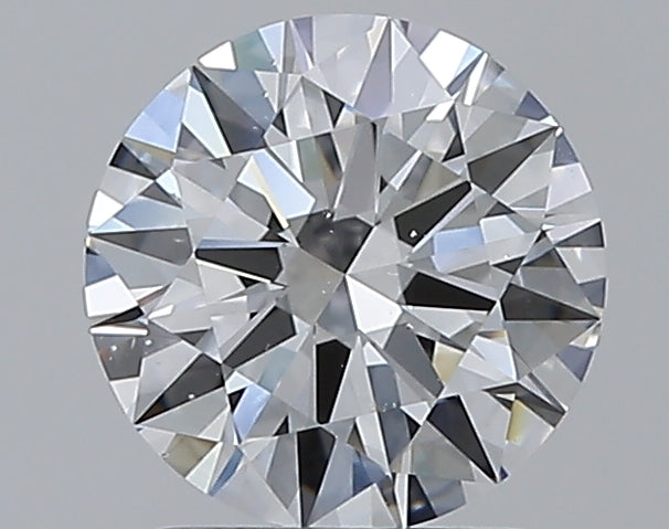 1.32 Carat Round Natural Diamond with  Cut Diamond in 14KT  view 1

