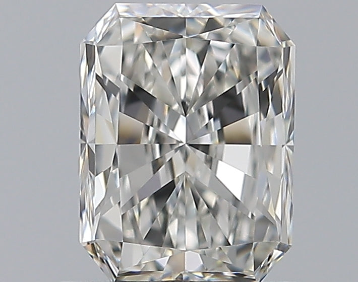 1.21 Carat Radiant Natural Diamond with  Cut Diamond in 14KT  view 1
