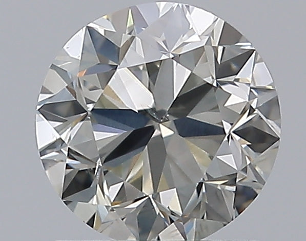 1.0 Carat Round Natural Diamond with  Cut Diamond in 14KT  view 1
