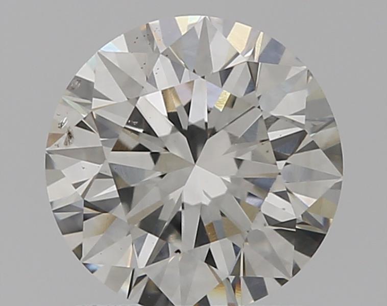 1.01 Carat Round Natural Diamond with  Cut Diamond in 14KT  view 1
