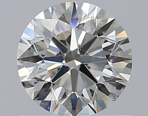 0.8 Carat Round Natural Diamond with  Cut Diamond in 14KT  view 1
