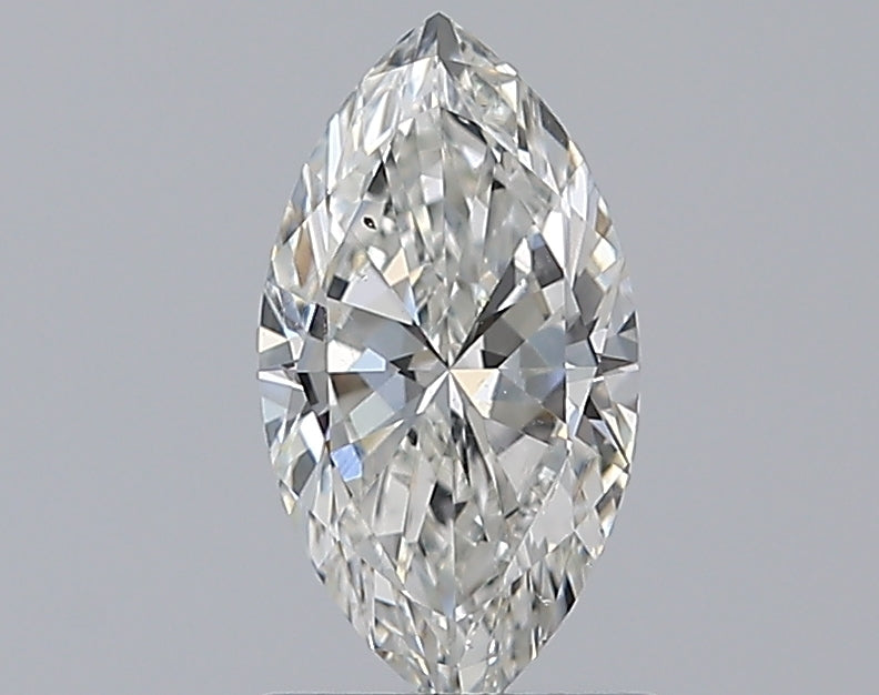 1.0 Carat Marquise Natural Diamond with  Cut Diamond in 14KT  view 1
