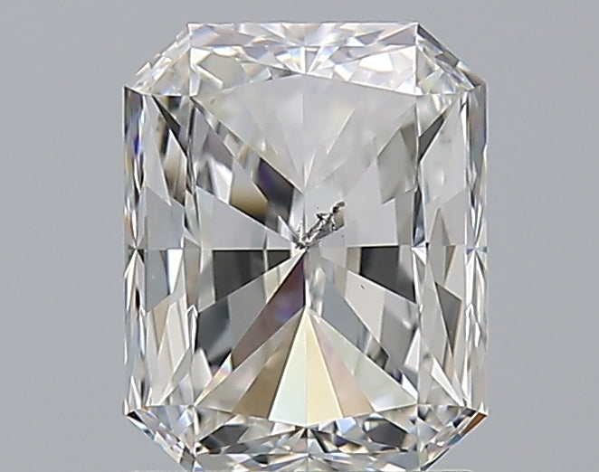 2.01 Carat Radiant Natural Diamond with  Cut Diamond in 14KT  view 1
