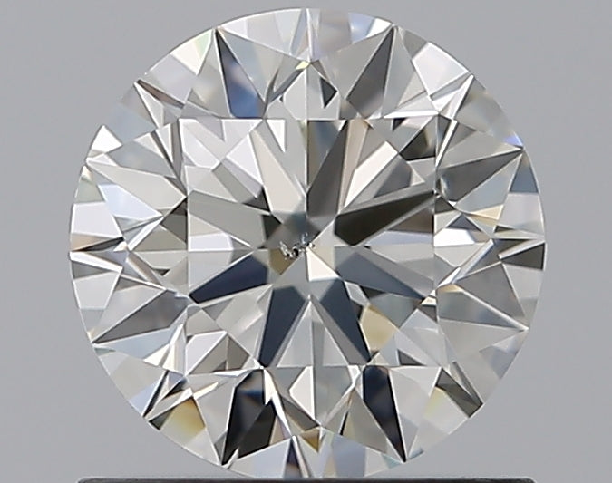 0.9 Carat Round Natural Diamond with  Cut Diamond in 14KT  view 1
