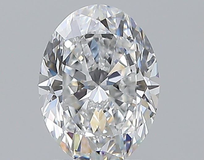 1.2 Carat Oval Natural Diamond with  Cut Diamond in 14KT  view 1
