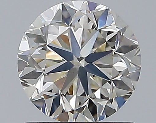 1.0 Carat Round Natural Diamond with  Cut Diamond in 14KT  view 1
