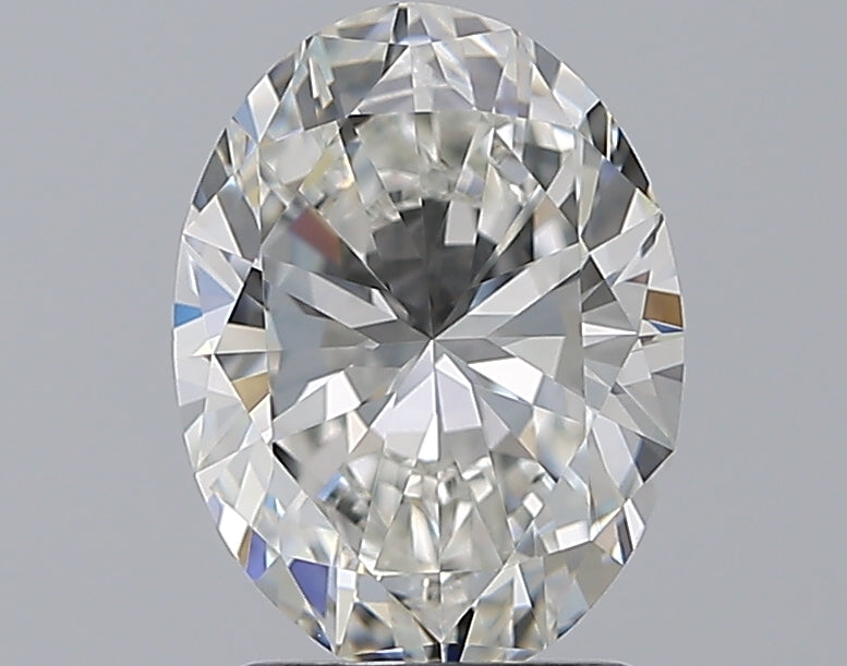 2.0 Carat Oval Natural Diamond with  Cut Diamond in 14KT  view 1
