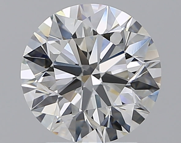 2.6 Carat Round Natural Diamond with  Cut Diamond in 14KT  view 1
