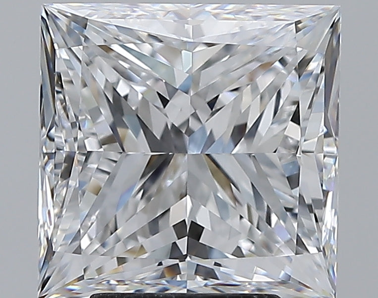 5.0 Carat Princess Natural Diamond with  Cut Diamond in 14KT  view 1
