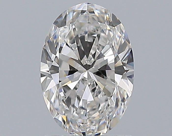 1.51 Carat Oval Natural Diamond with  Cut Diamond in 14KT  view 1
