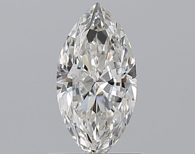 0.77 Carat Marquise Natural Diamond with  Cut Diamond in 14KT  view 1
