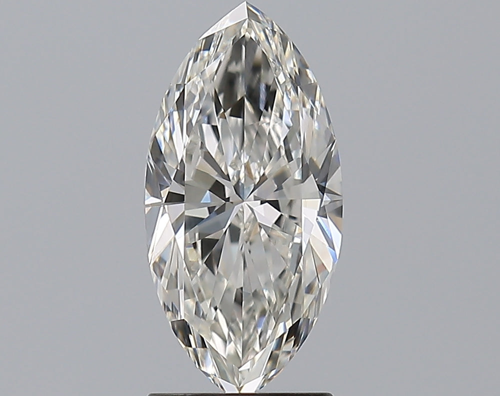2.0 Carat Marquise Natural Diamond with  Cut Diamond in 14KT  view 1
