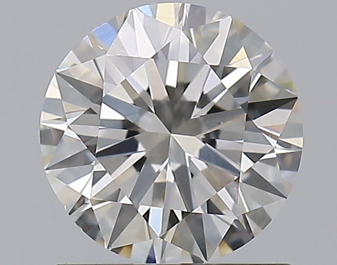 1.0 Carat Round Natural Diamond with  Cut Diamond in 14KT  view 1

