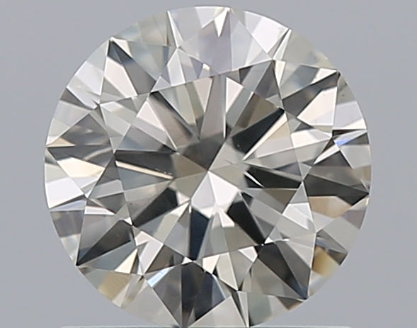 1.02 Carat Round Natural Diamond with  Cut Diamond in 14KT  view 1
