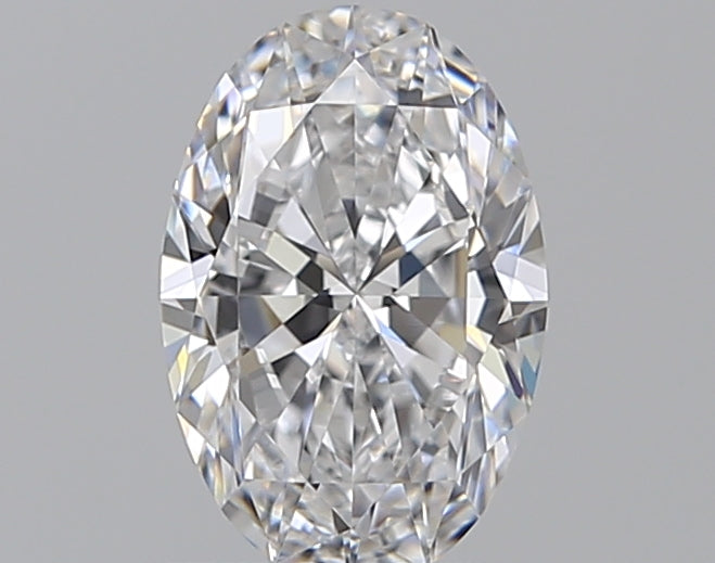 1.01 Carat Oval Natural Diamond with  Cut Diamond in 14KT  view 1
