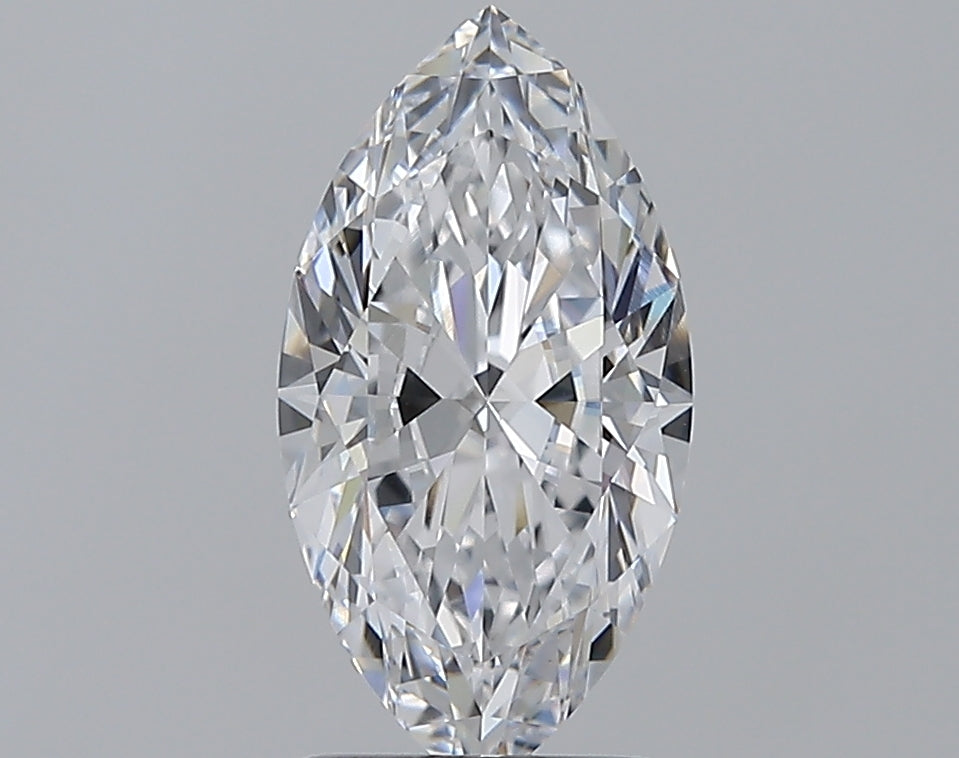 1.61 Carat Marquise Natural Diamond with  Cut Diamond in 14KT  view 1
