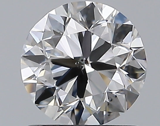1.0 Carat Round Natural Diamond with  Cut Diamond in 14KT  view 1
