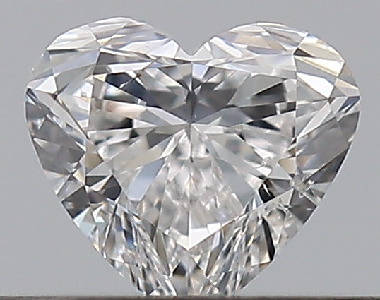 0.3 Carat Heart Natural Diamond with  Cut Diamond in 14KT  view 1
