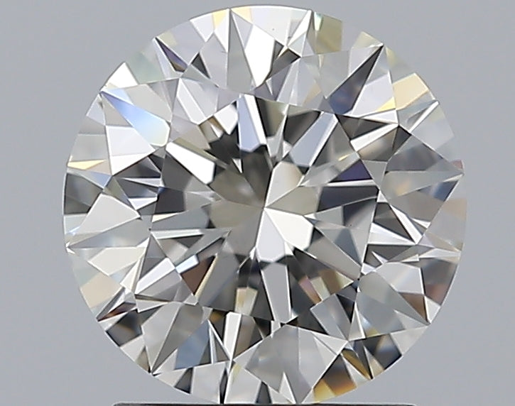 1.79 Carat Round Natural Diamond with  Cut Diamond in 14KT  view 1
