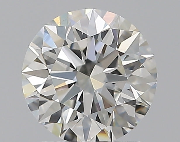 1.3 Carat Round Natural Diamond with  Cut Diamond in 14KT  view 1
