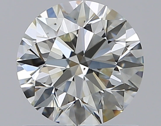 1.0 Carat Round Natural Diamond with  Cut Diamond in 14KT  view 1
