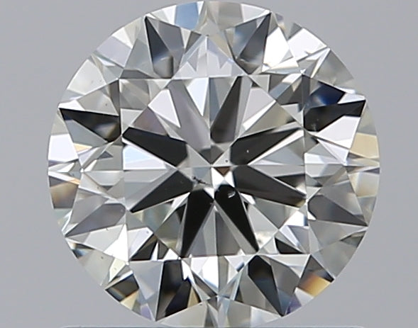 1.0 Carat Round Natural Diamond with  Cut Diamond in 14KT  view 1
