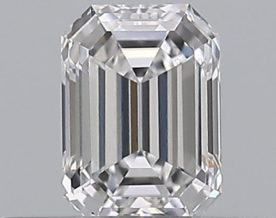 0.31 Carat Emerald Natural Diamond with  Cut Diamond in 14KT  view 1

