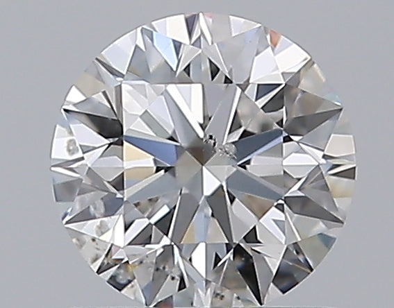 0.76 Carat Round Natural Diamond & 0.76 Carat Round Natural Diamond with  Cut Diamond in 14KT  view 1
