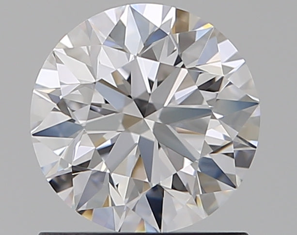 1.03 Carat Round Natural Diamond with  Cut Diamond in 14KT  view 1
