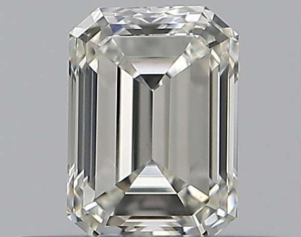 0.4 Carat Emerald Natural Diamond with  Cut Diamond in 14KT  view 1

