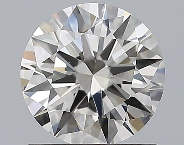 1.0 Carat Round Natural Diamond with  Cut Diamond in 14KT  view 1
