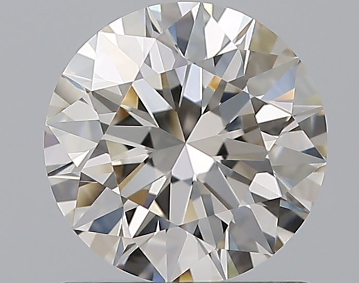 1.11 Carat Round Natural Diamond with  Cut Diamond in 14KT  view 1
