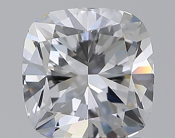 1.41 Carat Cushion Natural Diamond with  Cut Diamond in 14KT  view 1
