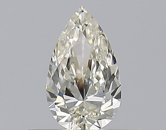 0.3 Carat Pear Natural Diamond with  Cut Diamond in 14KT  view 1

