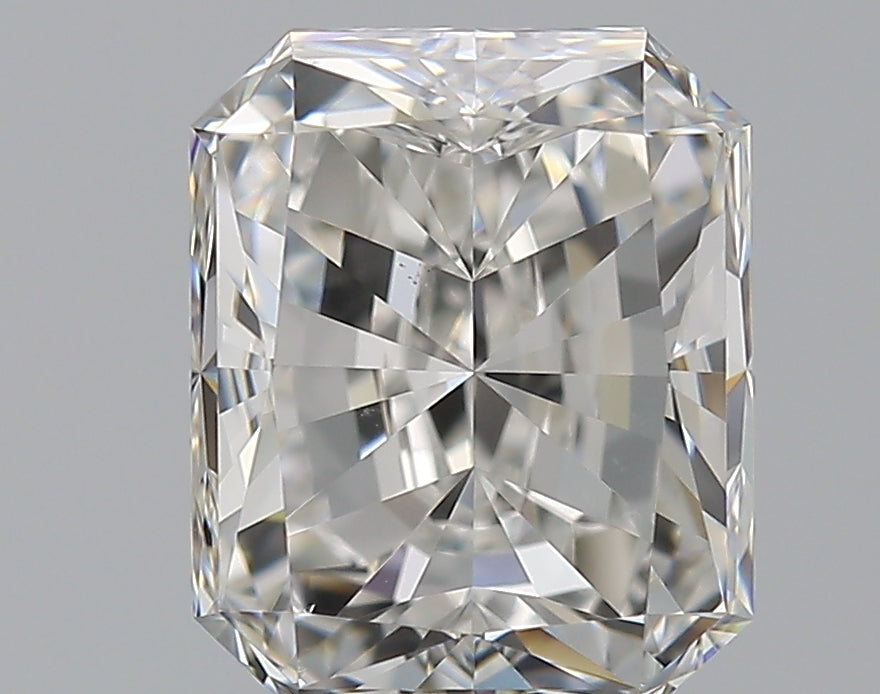 1.7 Carat Radiant Natural Diamond with  Cut Diamond in 14KT  view 1
