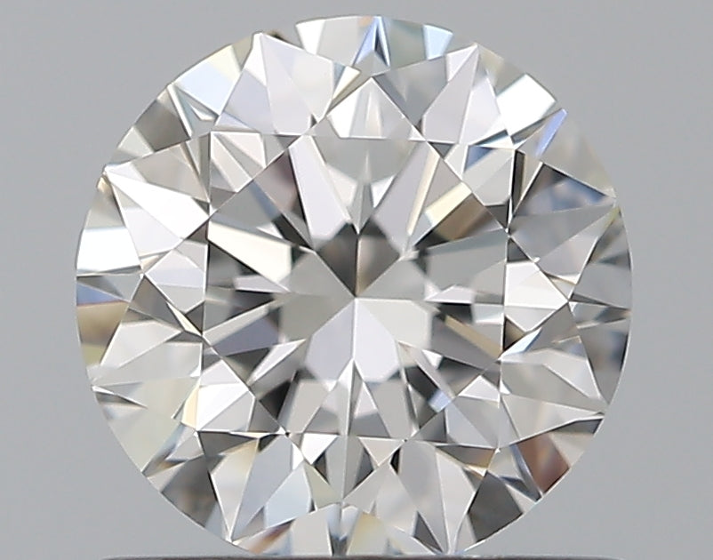 0.9 Carat Round Natural Diamond with  Cut Diamond in 14KT  view 1
