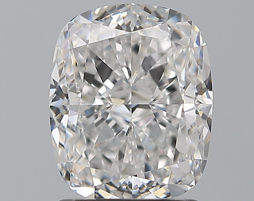 1.82 Carat Cushion Lab Diamond with  Cut Diamond in 14KT  view 1
