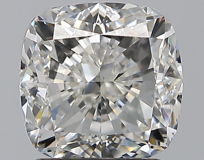 2.01 Carat Cushion Natural Diamond with  Cut Diamond in 14KT  view 1
