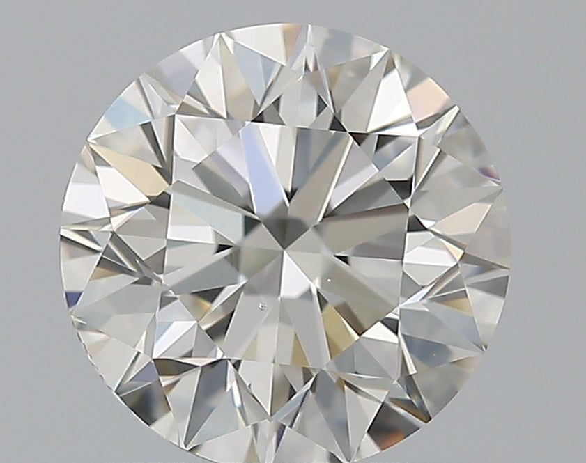 1.0 Carat Round Natural Diamond with  Cut Diamond in 14KT  view 1
