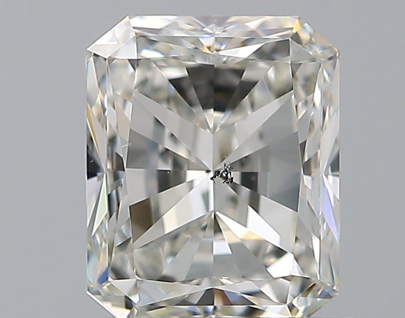 1.01 Carat Radiant Natural Diamond with  Cut Diamond in 14KT  view 1
