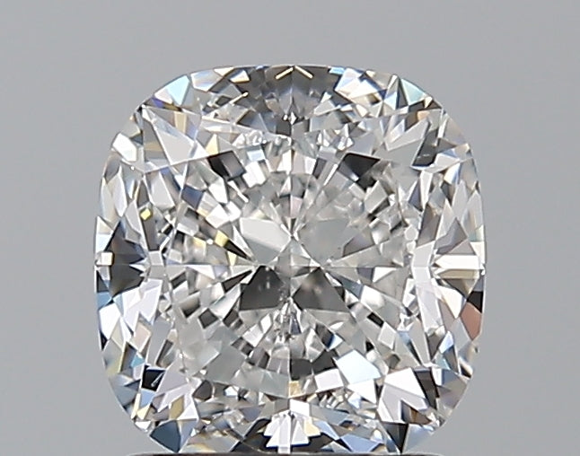 1.71 Carat Cushion Natural Diamond with  Cut Diamond in 14KT  view 1

