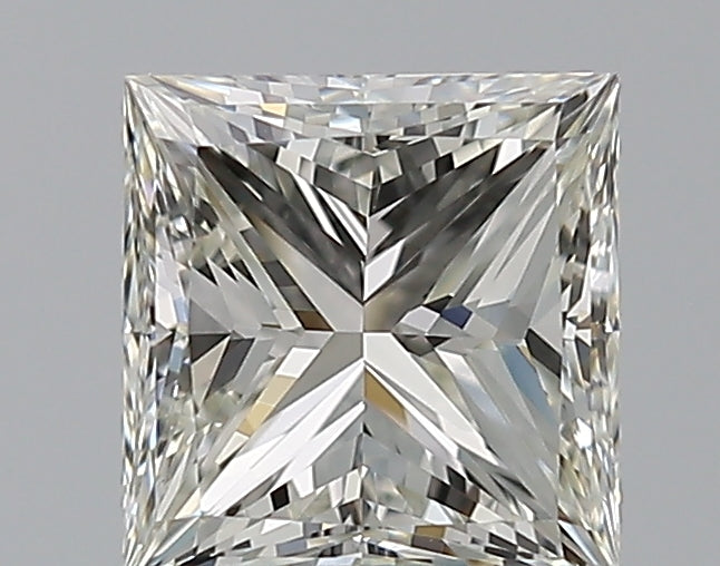 1.0 Carat Princess Natural Diamond with  Cut Diamond in 14KT  view 1
