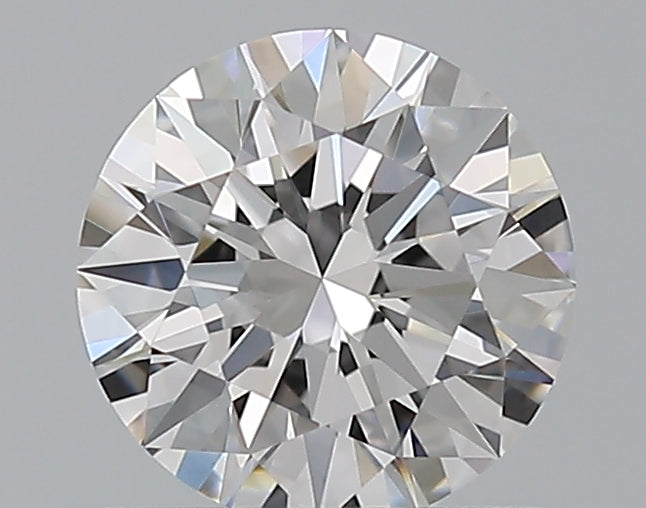 0.81 Carat Round Natural Diamond with  Cut Diamond in 14KT  view 1
