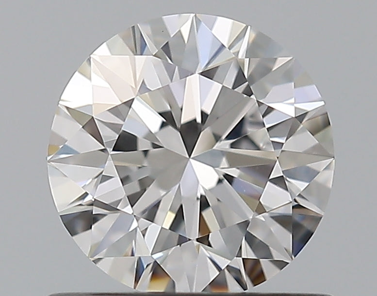 0.75 Carat Round Natural Diamond with  Cut Diamond in 14KT  view 1
