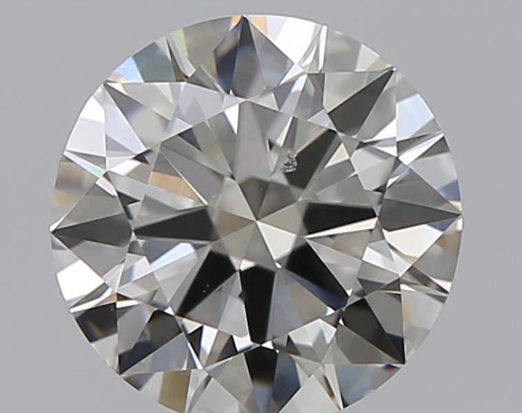 1.0 Carat Round Natural Diamond with  Cut Diamond in 14KT  view 1
