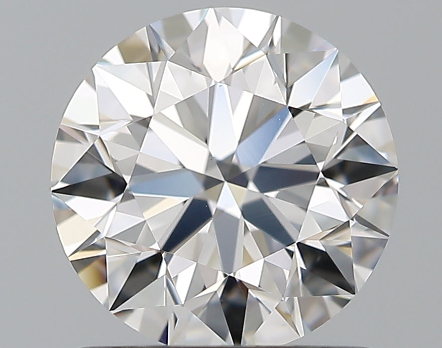 1.22 Carat Round Natural Diamond with  Cut Diamond in 14KT  view 1
