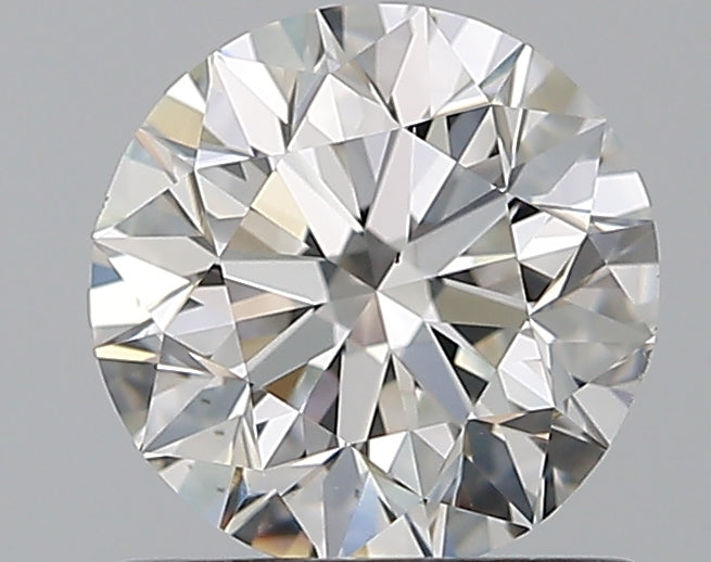 1.0 Carat Round Natural Diamond with  Cut Diamond in 14KT  view 1
